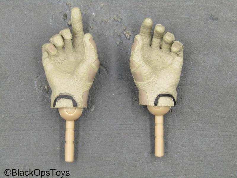 Load image into Gallery viewer, 75th Ranger Regiment - Tan Male Right Trigger Gloved Hand Set
