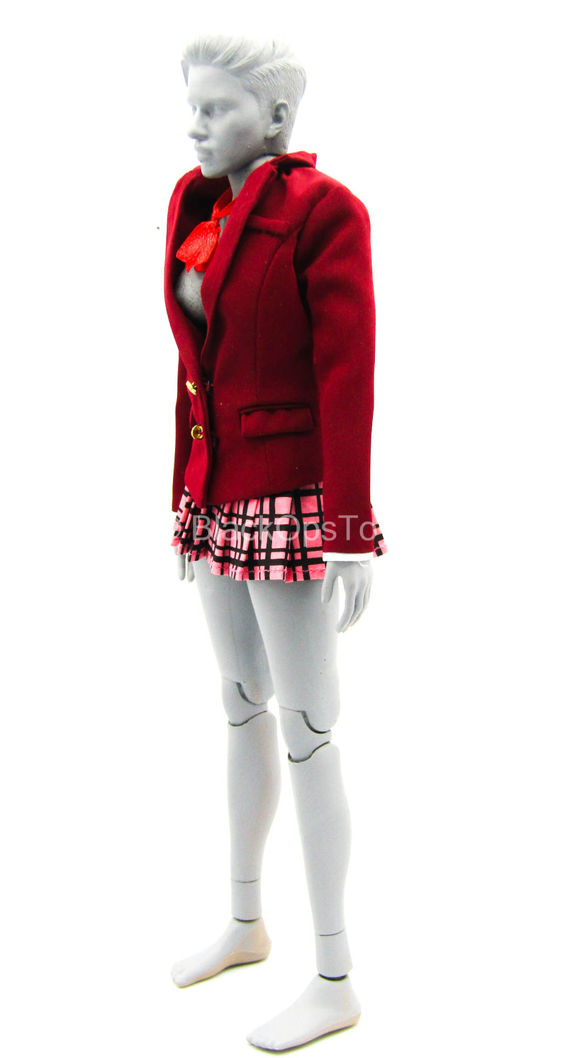 Load image into Gallery viewer, Office Lady - Red School Uniform
