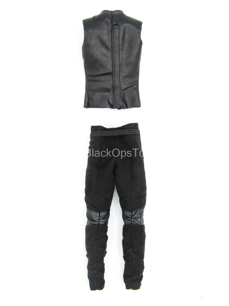 Load image into Gallery viewer, Gladiator Thor - Black Leather Like Pants &amp; Vest
