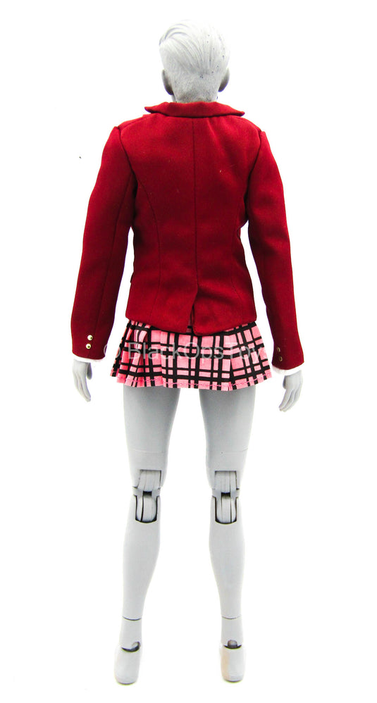 Office Lady - Red School Uniform
