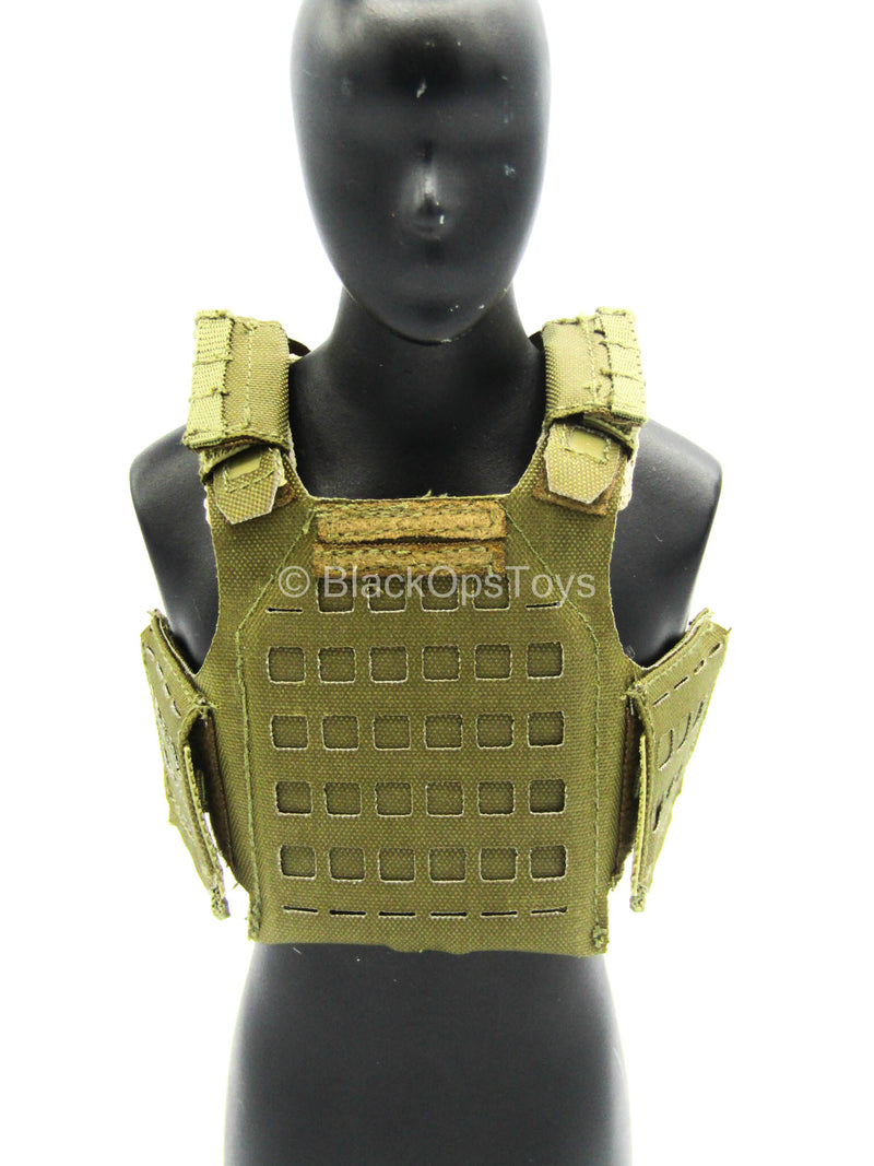Load image into Gallery viewer, Special Forces LVAW - Coyote Tan MOLLE Plate Carrier
