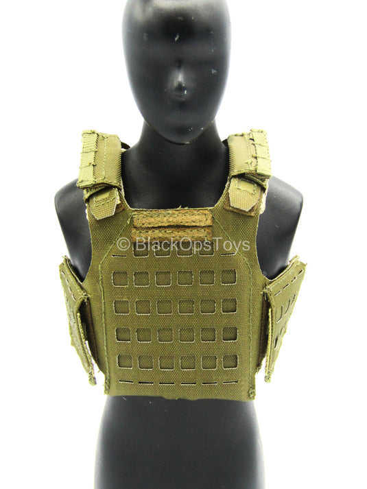 Special Forces LVAW - Coyote Tan MOLLE Plate Carrier