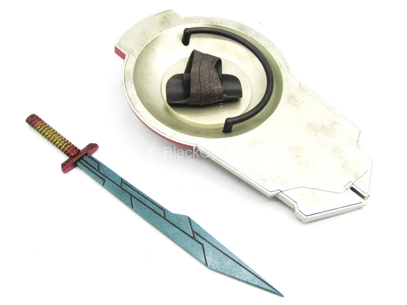 Load image into Gallery viewer, Gladiator Thor - Blue Bladed Sword w/Shield
