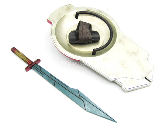 Gladiator Thor - Blue Bladed Sword w/Shield