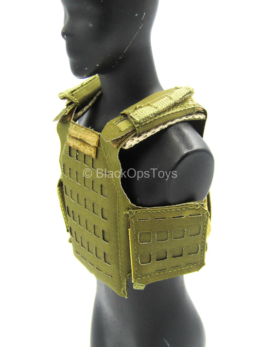 Special Forces LVAW - Coyote Tan MOLLE Plate Carrier