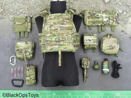 75th Ranger Regiment - Multicam Plate Carrier Vest w/Pouch Set