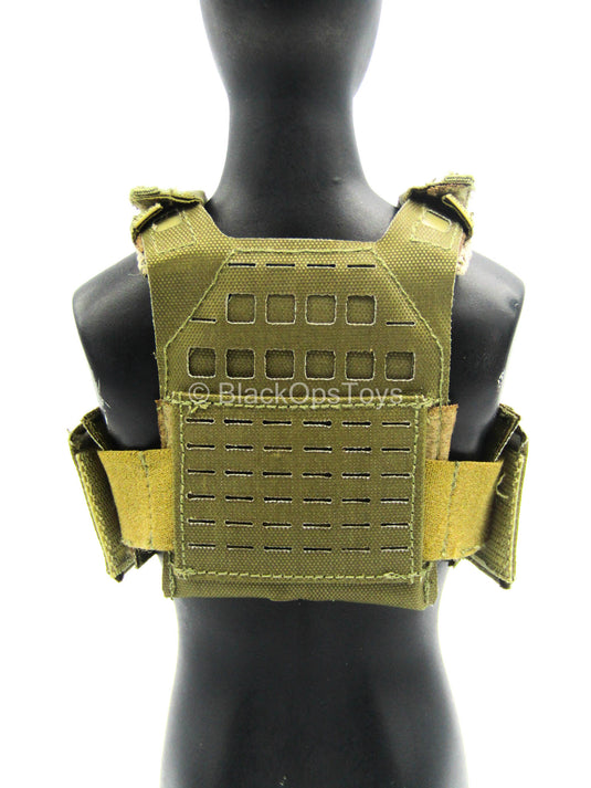 Special Forces LVAW - Coyote Tan MOLLE Plate Carrier