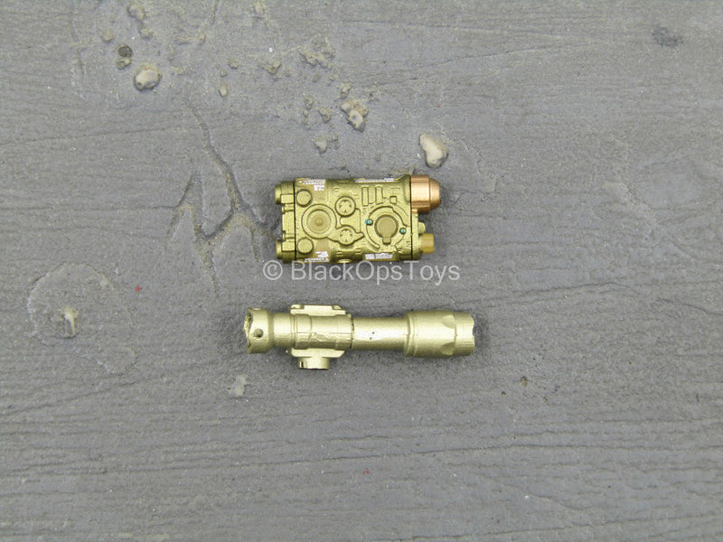 Load image into Gallery viewer, Special Forces LVAW - Gold Like PEQ &amp; Tac Light
