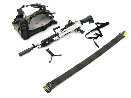 ZERT - AMG Juggernaut - M240L Machine Gun w/MICO Ammo Carrier Set