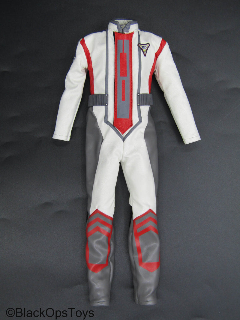Load image into Gallery viewer, Ultraman - Successor of Light - White Leather-Like Combat Uniform
