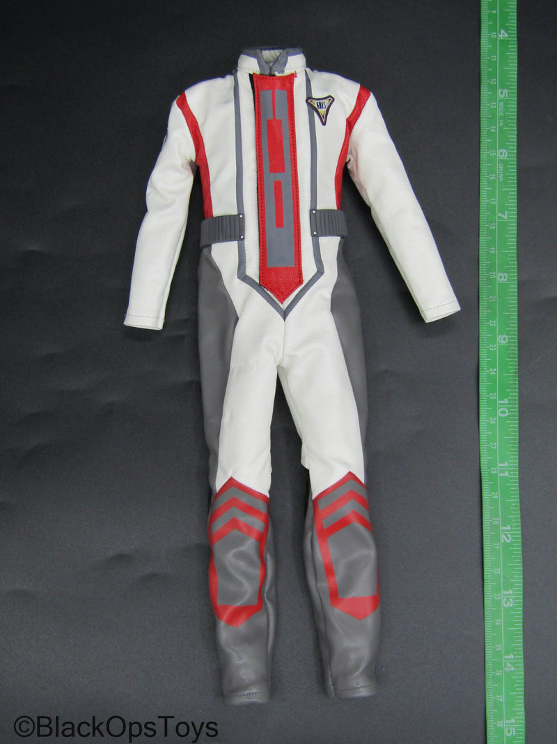 Load image into Gallery viewer, Ultraman - Successor of Light - White Leather-Like Combat Uniform
