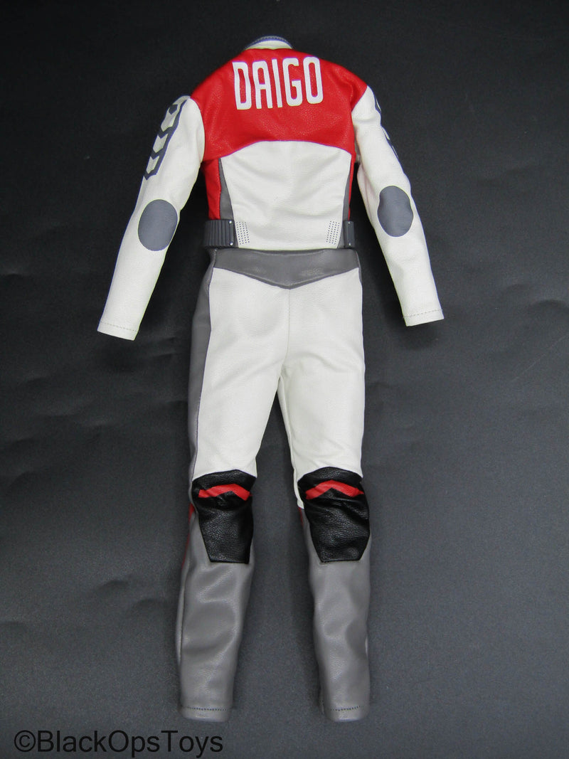 Load image into Gallery viewer, Ultraman - Successor of Light - White Leather-Like Combat Uniform
