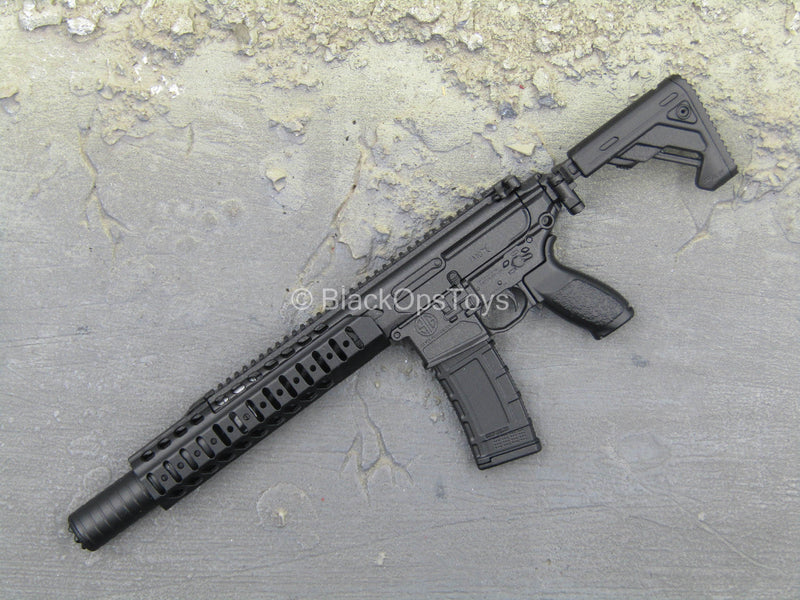 Load image into Gallery viewer, Special Forces LVAW - Suppressed Assault Rifle w/Folding &amp; Extending Stock
