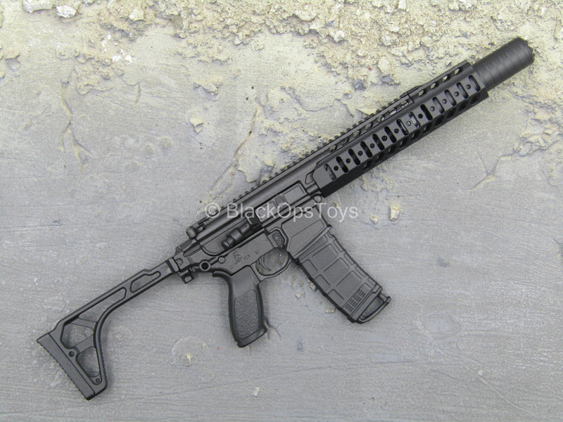 Load image into Gallery viewer, Special Forces LVAW - Suppressed Assault Rifle w/Folding Stock
