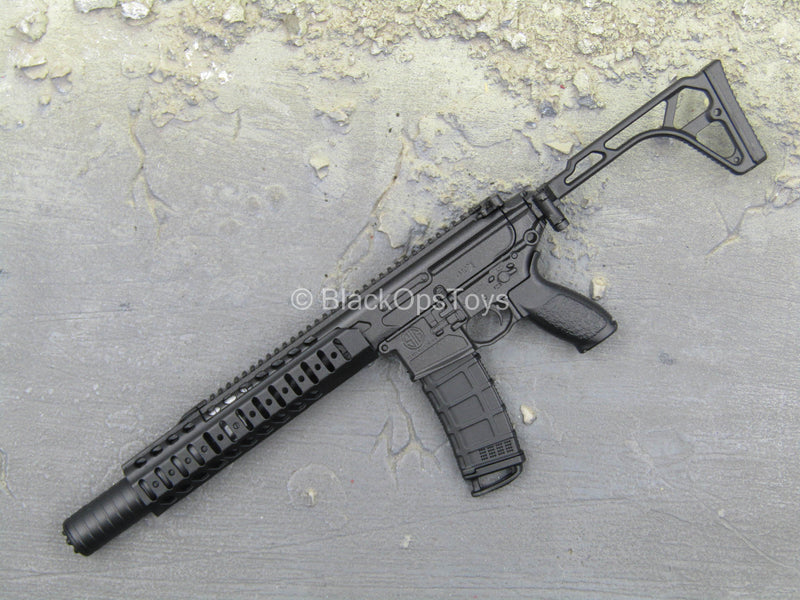 Load image into Gallery viewer, Special Forces LVAW - Suppressed Assault Rifle w/Folding Stock
