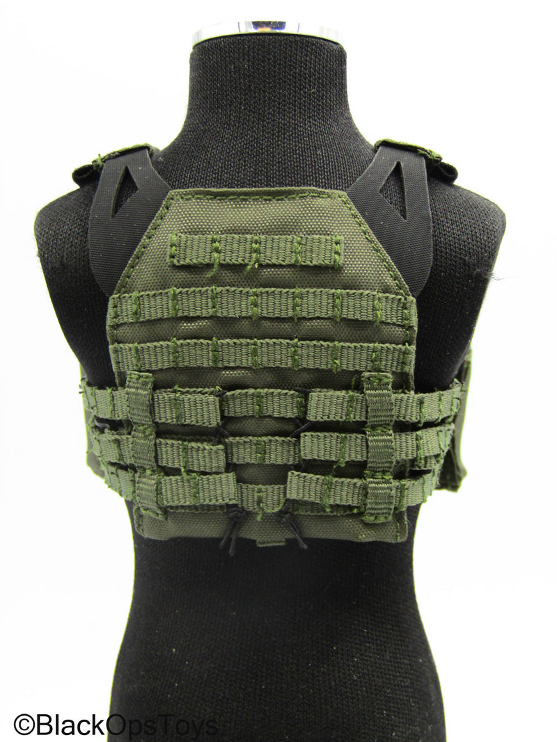 Load image into Gallery viewer, Special Forces - Grey MOLLE Plate Carrier Vest w/Radio Pouches
