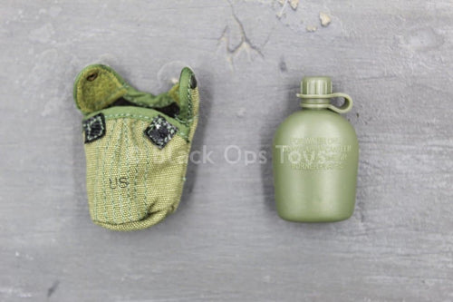 GEAR -  OD Green Canteen and Pouch