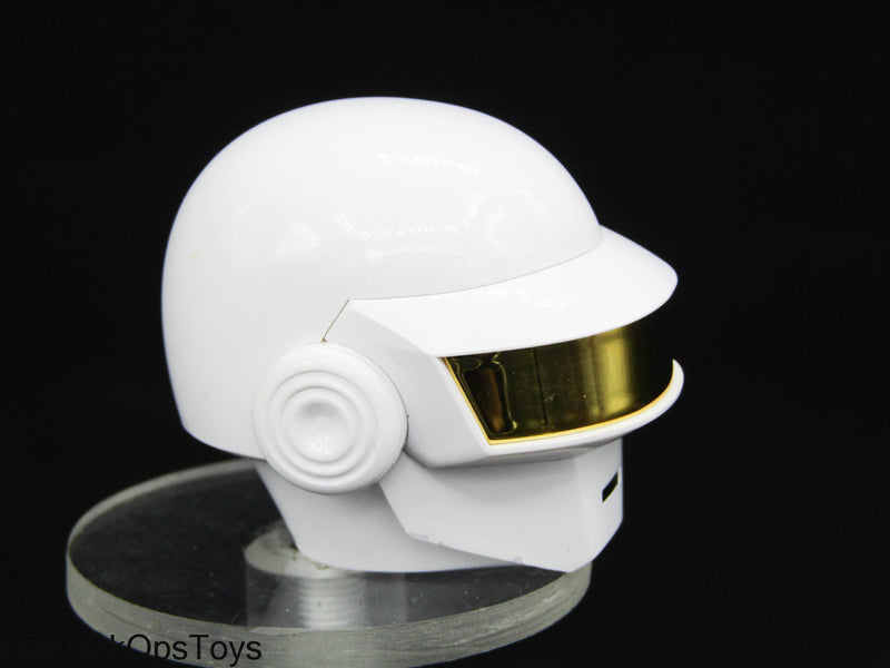 Load image into Gallery viewer, Daft Punk - White Helmeted Head Sculpt w/Hand Set
