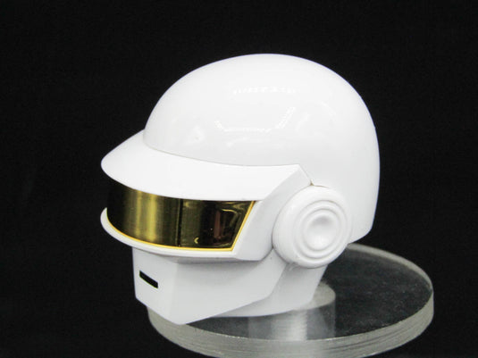 Daft Punk - White Helmeted Head Sculpt w/Hand Set