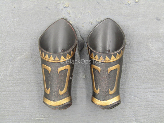 Ra God of Sun - Golden - Forearm Gauntlets