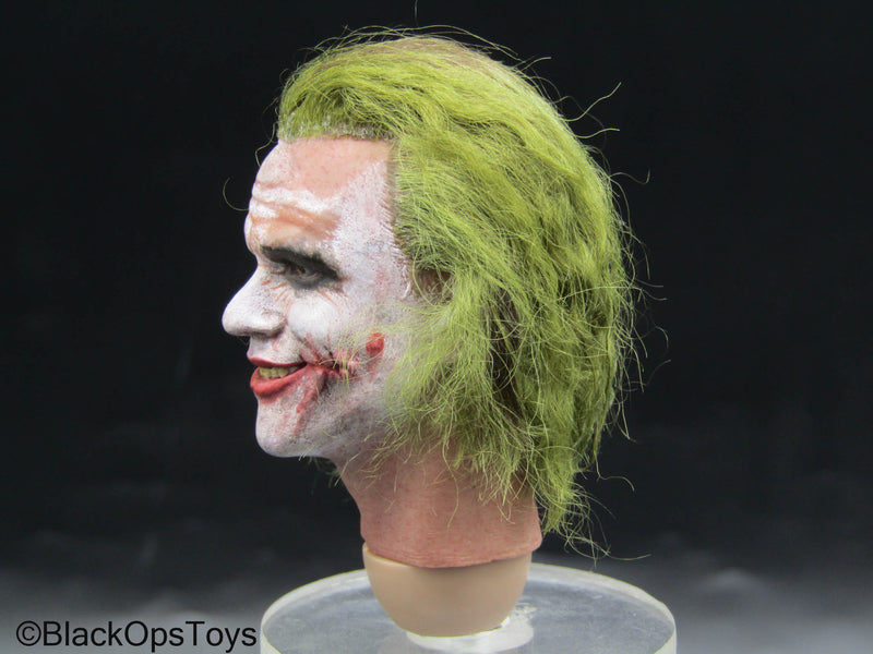 Load image into Gallery viewer, Custom Joker Head Sculpt w/Rooted Hair
