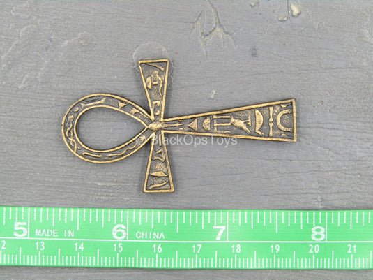 Ra God of Sun - Golden - Ankh Ornament