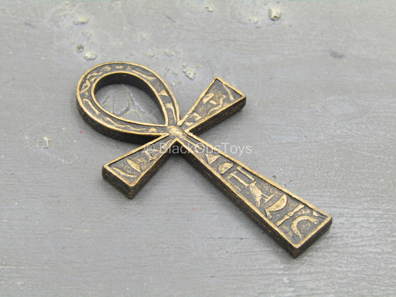 Load image into Gallery viewer, Ra God of Sun - Golden - Ankh Ornament
