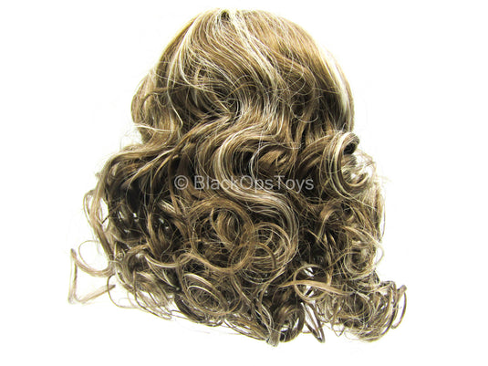 Brown Black & Honey Blonde Wig "Ginger"