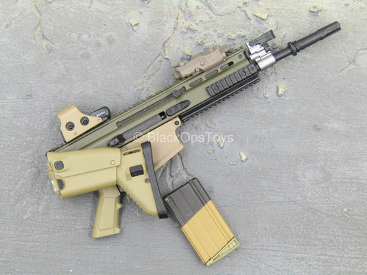Weapons Collection - Scar-H Rifle w/Red Dot Sight & PEQ (READ DESC)