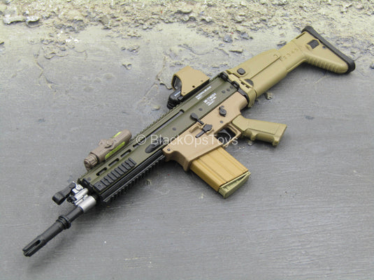 Weapons Collection - Scar-H Rifle w/Red Dot Sight & PEQ (READ DESC)