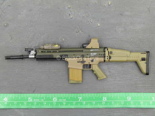 Weapons Collection - Scar-H Rifle w/Red Dot Sight & PEQ (READ DESC)