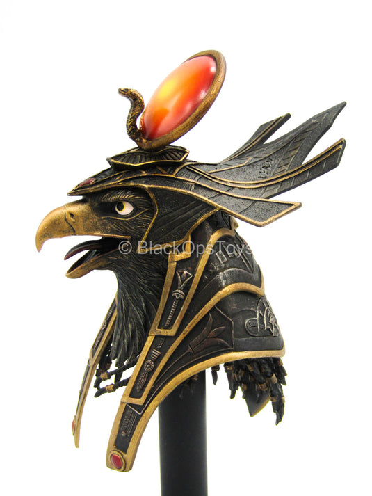 Ra God of Sun - Golden - Bird Head Sculpt w/Open Mouth