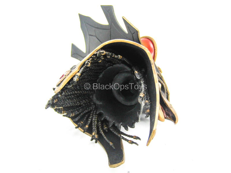 Load image into Gallery viewer, Ra God of Sun - Golden - Bird Head Sculpt w/Open Mouth
