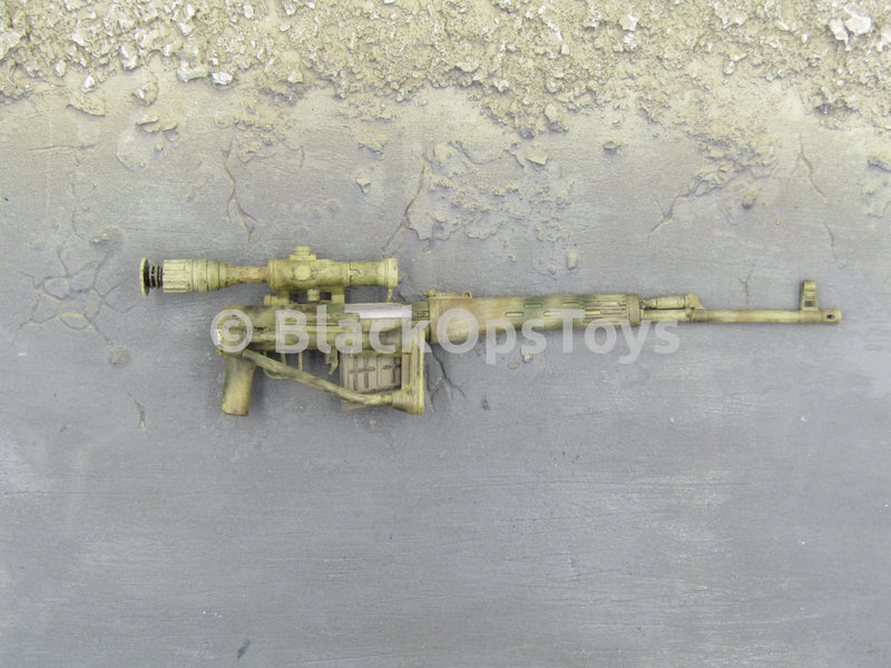 Load image into Gallery viewer, Cobra - Desert Sniper - Dragunov Sniper Rifle W/folding Stock - Weapons
