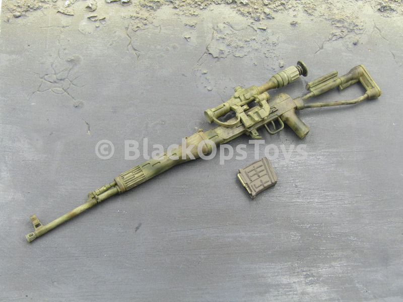 Load image into Gallery viewer, Cobra - Desert Sniper - Dragunov Sniper Rifle W/folding Stock - Weapons
