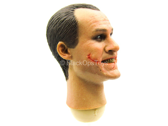 Bad Cop Joker - Male "Grinning" Head Sculpt