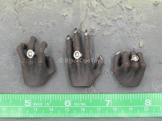 Ra God of Sun - Silver - Black Claw Hand Set (Type 1)