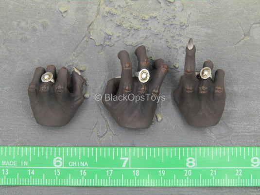 Ra God of Sun - Silver - Black Claw Hand Set (Type 2)