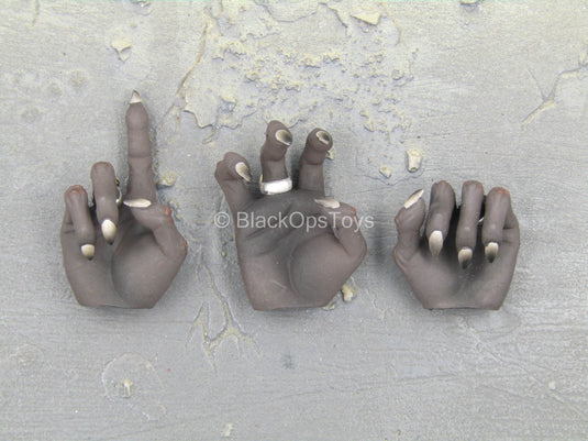 Ra God of Sun - Silver - Black Claw Hand Set (Type 2)