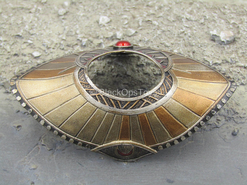 Load image into Gallery viewer, Ra God of Sun - Silver - Neck Armor
