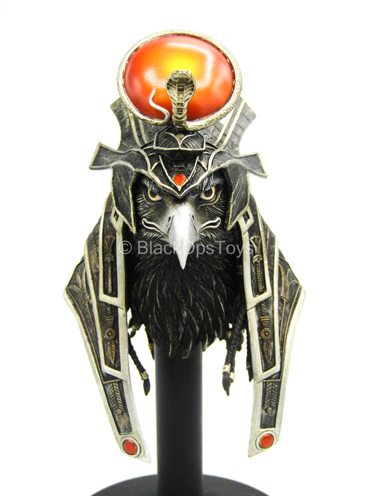 Ra God of Sun - Silver - Bird Head Sculpt w/Closed Mouth