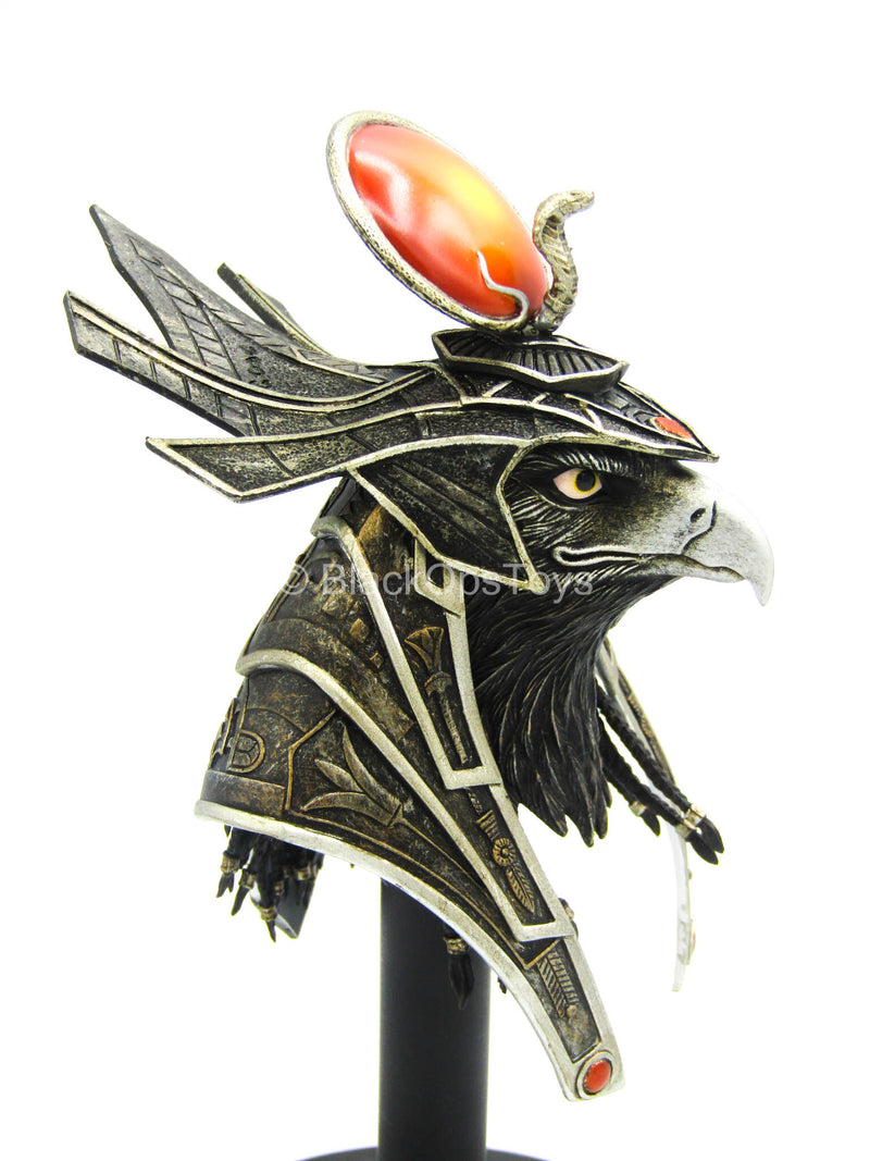 Load image into Gallery viewer, Ra God of Sun - Silver - Bird Head Sculpt w/Closed Mouth
