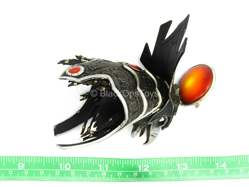 Load image into Gallery viewer, Ra God of Sun - Silver - Bird Head Sculpt w/Open Mouth
