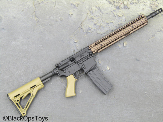 Special Forces - Black & Tan M4 Rifle w/60 Round Magazine