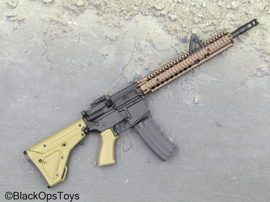 Special Forces - Black & Tan M4 Rifle w/60 Round Magazine