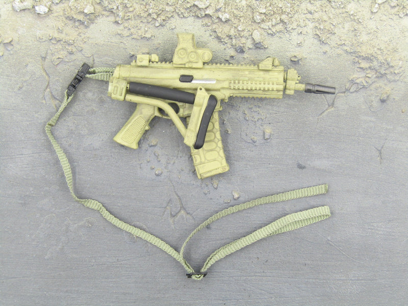 Load image into Gallery viewer, GI JOE - General Hawk - Tan Assault Rifle w/Folding Stock
