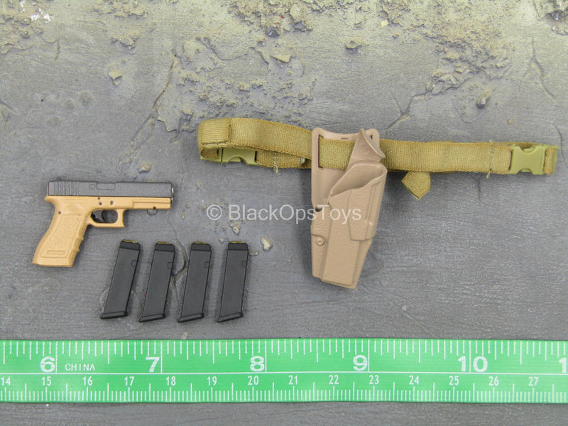 Load image into Gallery viewer, End War X Ghost - 9mm Pistol w/Drop Leg Holster

