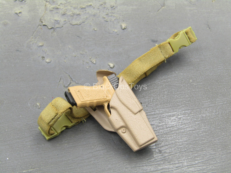 Load image into Gallery viewer, End War X Ghost - 9mm Pistol w/Drop Leg Holster
