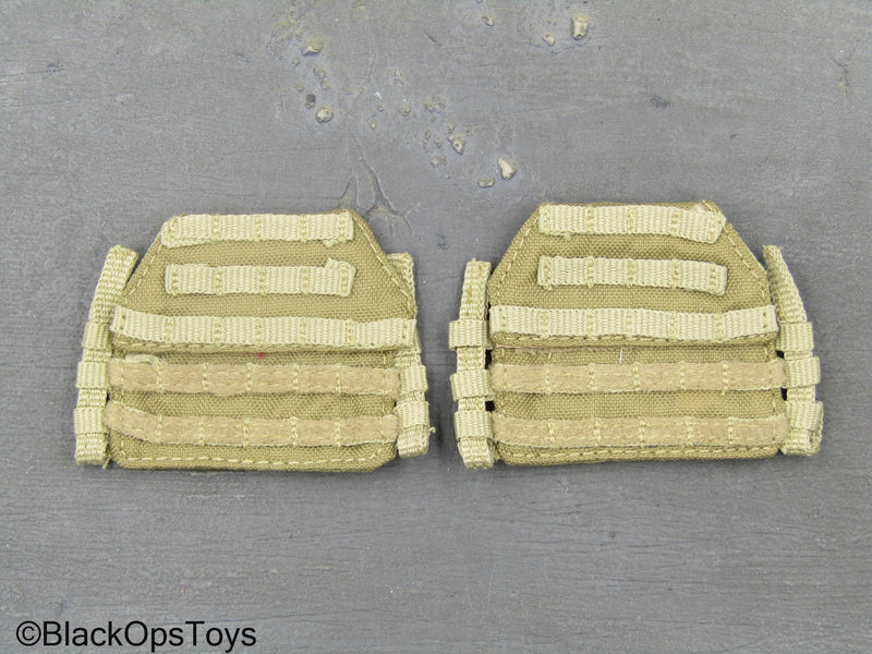 Load image into Gallery viewer, Tan MOLLE Armored Side Panels
