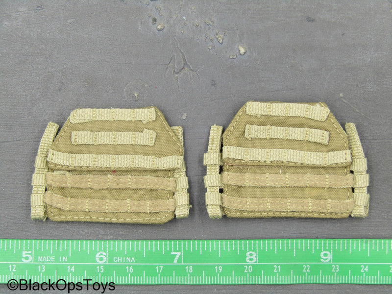 Load image into Gallery viewer, Tan MOLLE Armored Side Panels
